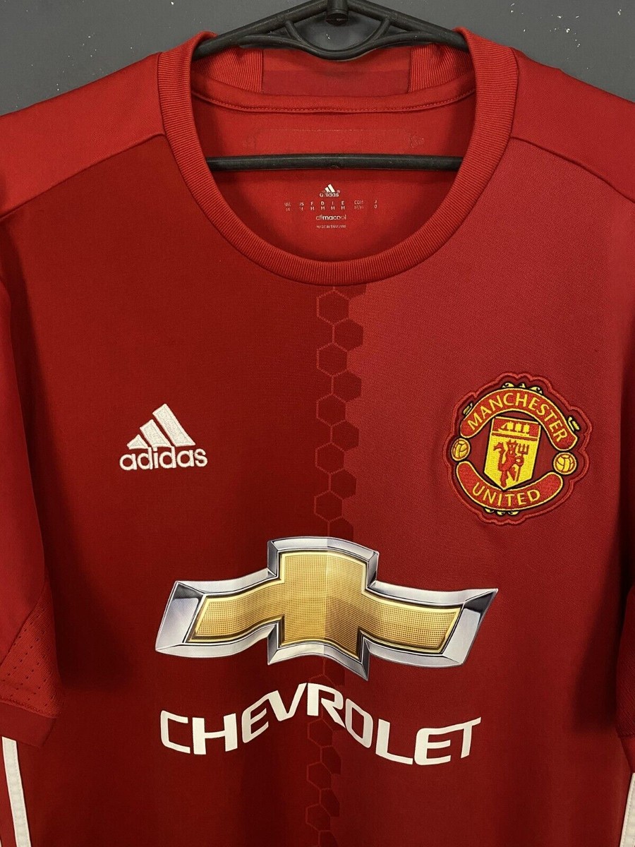 MENS FC MANCHESTER UNITED 2016/2017 POGBA #6 FOOTBALL SOCCER SHIRT