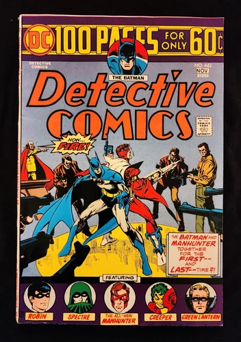 DETECTIVE COMICS 443 - NICE VF/NM VINTAGE - DC 1974 - 100 Pages BATMAN