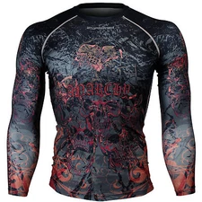 BTOPERFORM [FX-148] Skin Tight Compression Jiujitsu Rash guard Under Base layer