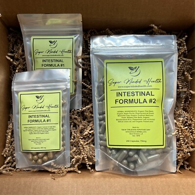 Complete Intestinal Cleanse Kit | Colon Cleanse Super Flush  | IF#1+IF#2