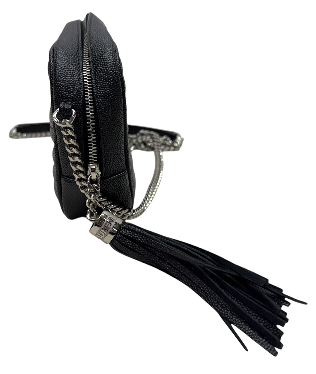 Mini borsa per fotocamera Yves Saint Laurent YSL Vicky Lou! (AZP025393)