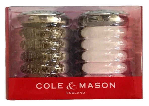 Cole & Mason Acrílico Salt & Pepper Sales y pimenteros