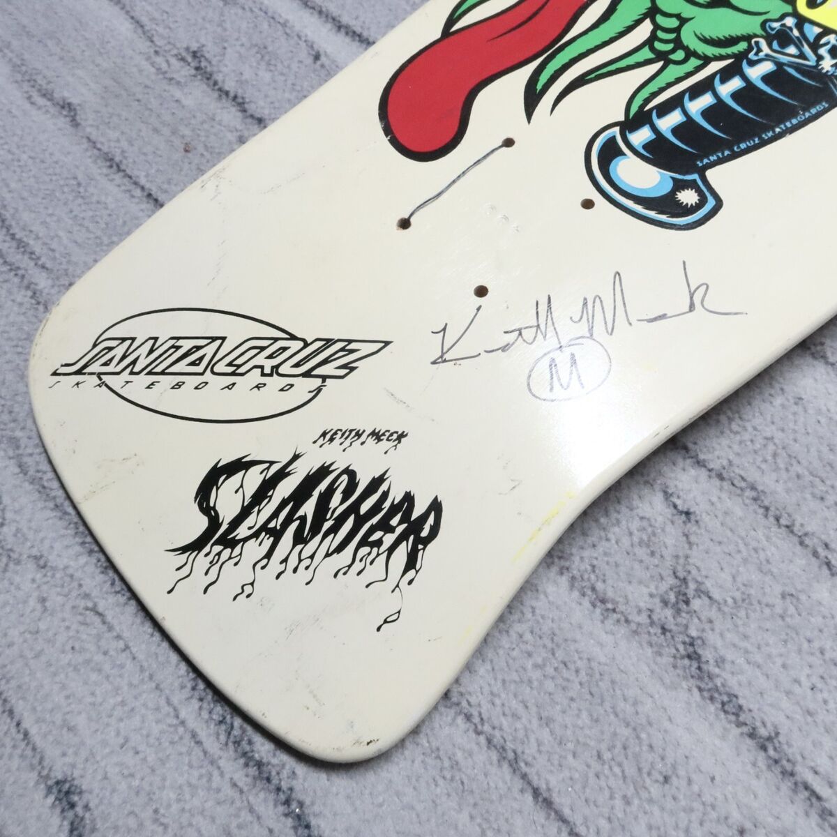 Vintage Santa Cruz Keith Meek Signed Slasher Reissue Vintage Santa Cruz Keith Meek Signed Slasher Reissue