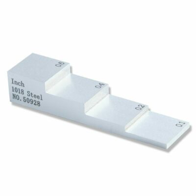 Test Calibration Block for Ultrasonic Thickness Gauge