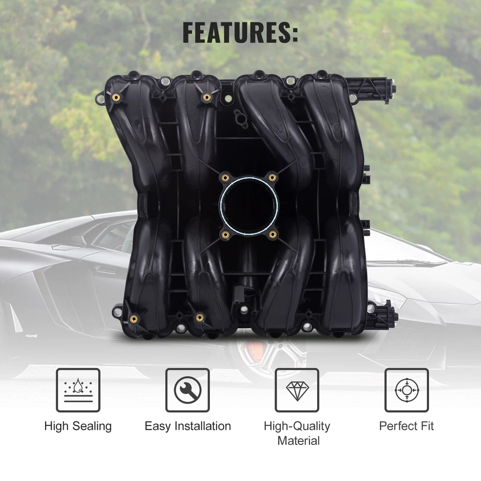 Colector de admisión superior para Ford F150 F250 F350 Super Duty 2004-2008 5,4 L 615-268 Foto 4 de 4