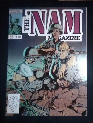 The 'Nam Magazin #6 Kupferzeit Marvel Comics Sehr guter Zustand