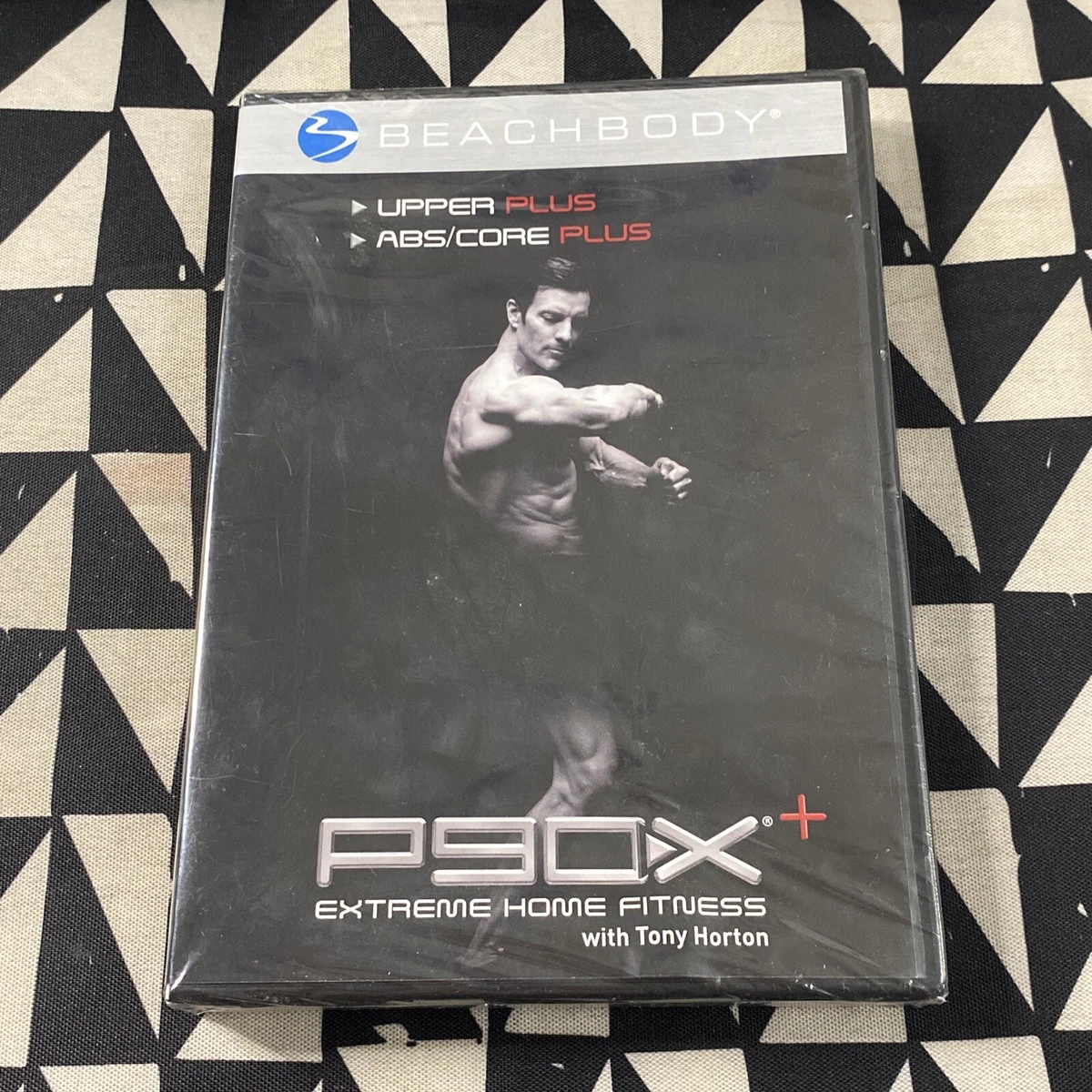 P90X Upper Plus ABS Core Extreme Home Fitness Tony Horton DVD New Damaged Case
