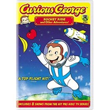 Curious George - Rocket Ride and Other Adventures (DVD, 2007, Full Screen) NEW