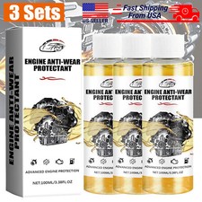 3 Set Anti-Wear Engine Treatment Oil Additive Highly Effective Engine Protectant