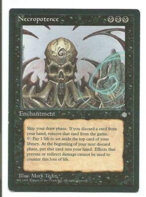 Necropotence - MtG - Magic - Ice Age - NM