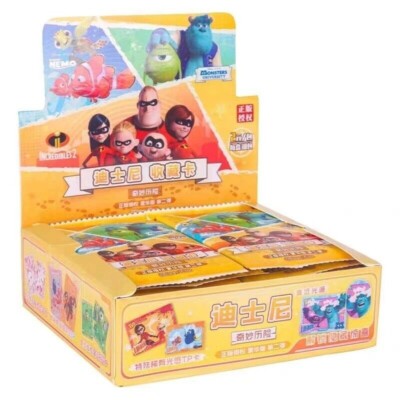 Card Fun Disney Trading Card Pixar 100 The Incredibles New Sealed Booster Box