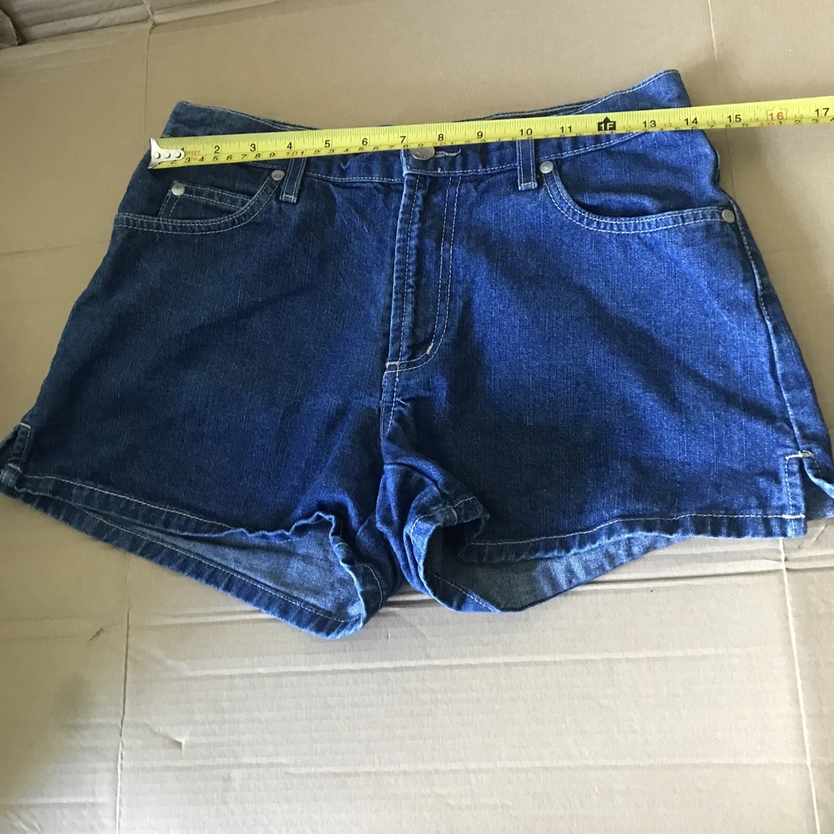 Ladies blue jean shorts hotsell