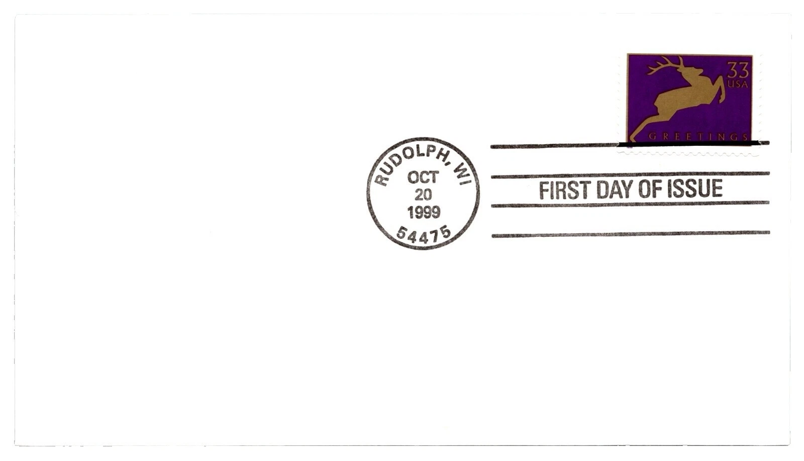 Primer día de emisión de temporada, Navidad primera estampilla de una emisión