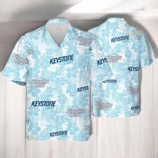 Keystone Light Beer Hawaiian Shirt Beach Lovers Gift
