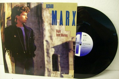 12'' RICHARD MARX---RIGHT HERE WAITING (NM)