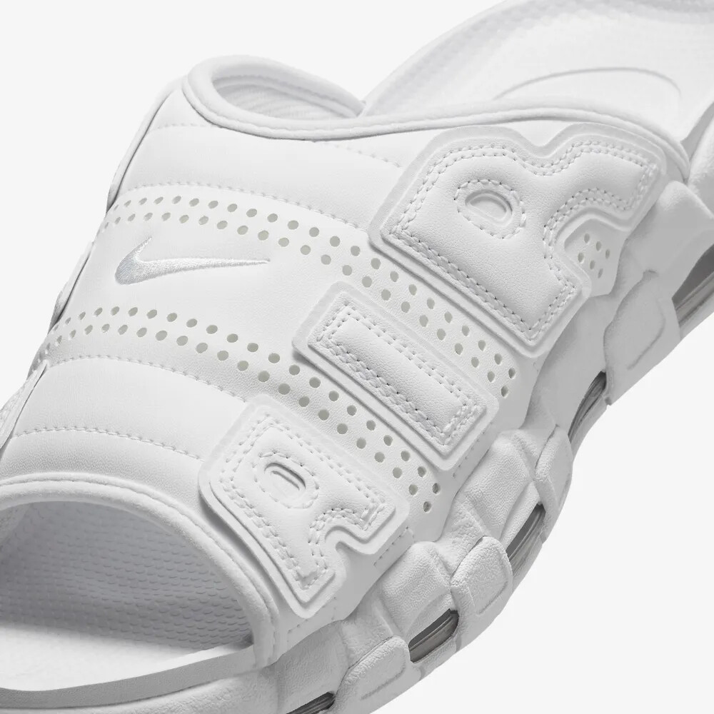 New Nike Air More Uptempo Slide Shoes - White (FD9883-101 New Nike Air More Uptempo Slide Shoes - White (FD9883-101