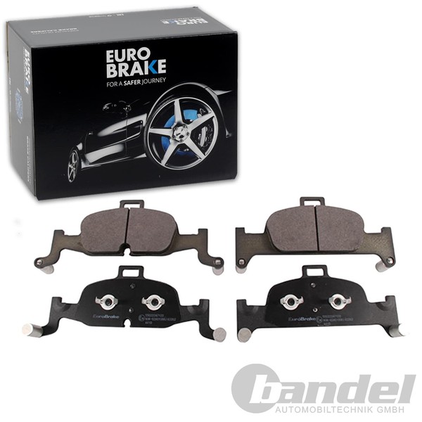 Eurobrake BremsbelÄGe Satz Vorderachse Passend FÜR Audi A4 A5 A6 A7 Q5 Bremsen-image