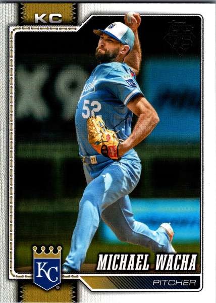 2026 Michael Wacha Series One #190 Kansas City Royals Baseball Topps NM