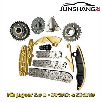Steuerkettensatz mit Zahnrädern und VVT für Jaguar 2.0D 204DTA 204DTD Land Rover