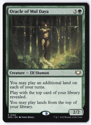 Oracle of Mul Daya 102 Commander: Edge of Eternities