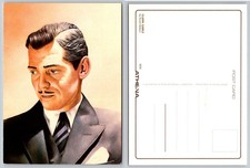 Clark Gable Portrait Postcard by Scott Wilson - Athena International London