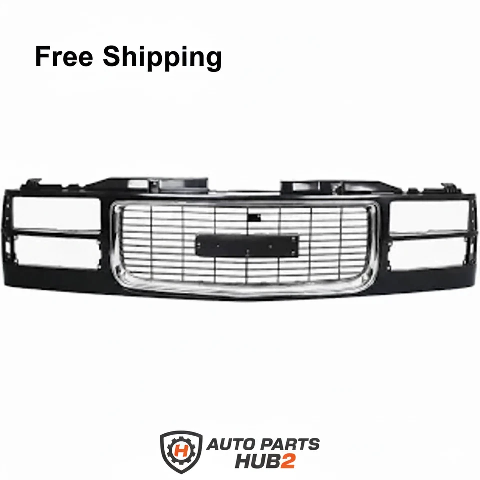 NUEVO MONTAJE REJILLA DELANTERA PARA 1995-1997 GMC JIMMY 1994-1997 GMC SONOMA GM1200355 Foto 2 de 2