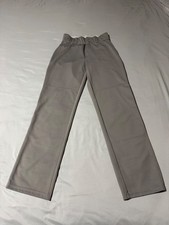 🔥 ⚾ Alleson Adult Baseball Game Pants Grey Black New 🔥 ⚾ Size Medium