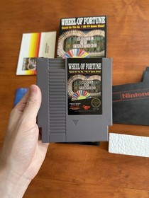 Wheel of Fortune (Nintendo NES) MINT CIB Complete w/ All Inserts - Ships Fast
