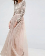 Needle & Thread Butterfly Gown Backless Tulle...