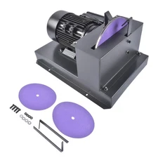 Lawn Mower Blade Sharpener 1HP 750W with 9" Ceramic Grinding Wheel & Sandpaper