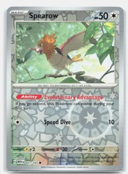 Spearow 021/165 Reverse Holo Scarlet & Violet 151