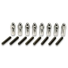 Moroso 68561, Set of 8 Valve Cover Fastener 1/4-20 in Thread 1.375 in Long Stud