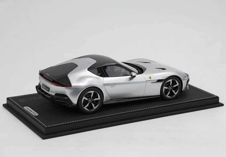 Ferrari 12 Cilindri COUPE' Argento Nurburgring BBR 1/18 P18254C+VET  48PZ - Immagine 3 di 4