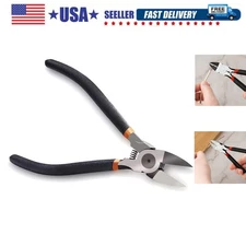 Versatile 6-Inch Wire Cutters - Flush Cut Side Cutters for Crafts & Maintenance