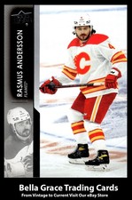 2021-22 Upper Deck Rasmus Andersson #26 Calgary Flames NHL Hockey