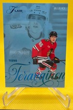 2025 Upper Deck Flair Teuvo Teravainen Veterans Blue Ice /49 #25 Blackhawks