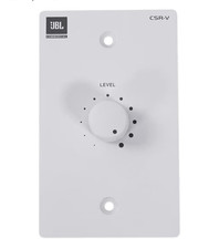 JBL CSR-V White Wall Volume Controller For Select CSM/CSMA/VMA Mixer Amplifiers