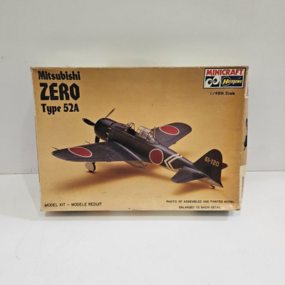 1/48 HASEGAWA MITSUBISHI ZERO FIGHTER TYPE 52A #1199 NEW MODEL