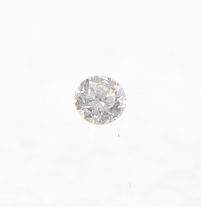 0.01 Carat TTL Brown VS2 Round Brilliant Natural Enhanced MINED Diamond 1.53mm
