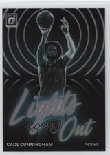 2022-23 Panini Donruss Optic Lights Out Holo Prizm Cade Cunningham #11 1ng7
