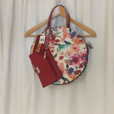 Carlos by Carlos Santana Purse Floral Faux Leather Handbag