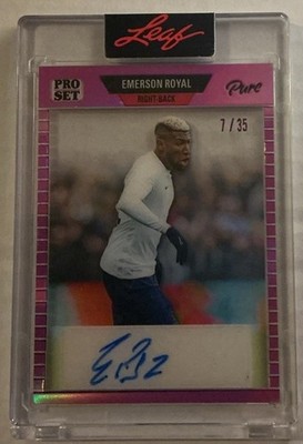 2023 Pro Set Pure Emerson Royal Auto 1989 Magenta /35