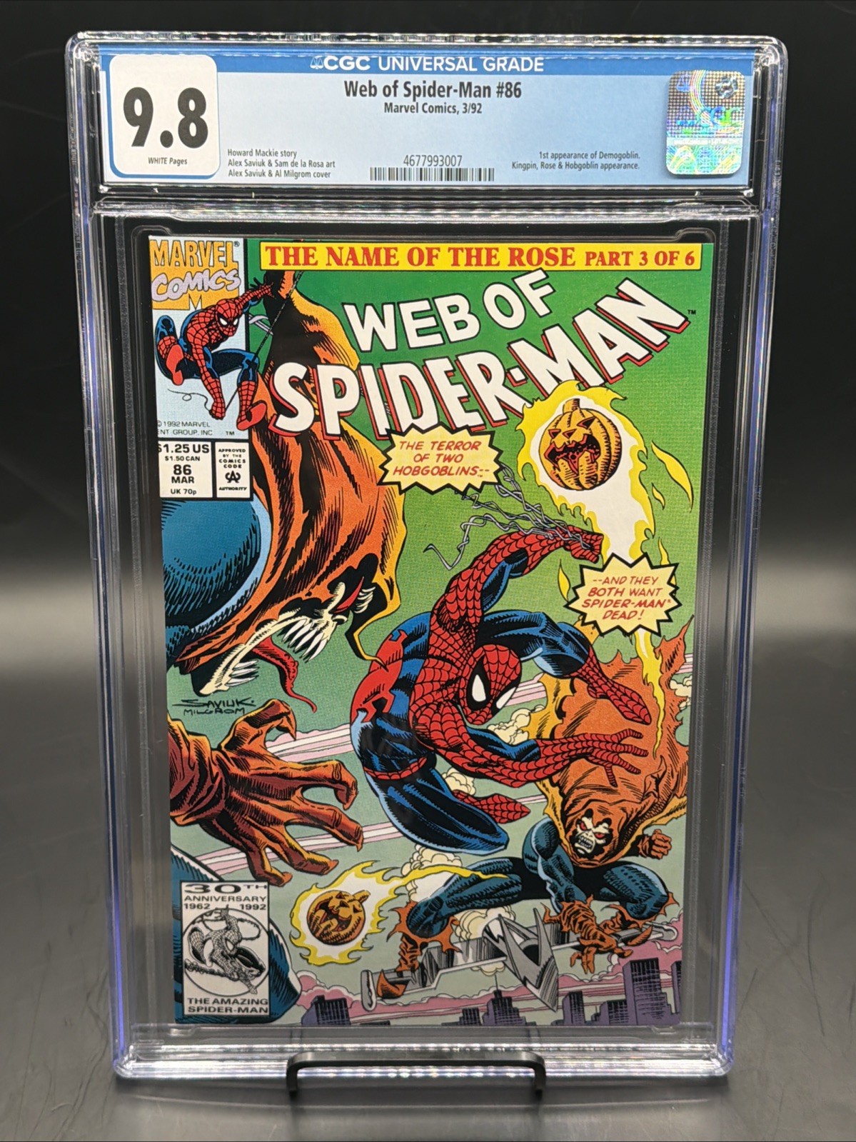 Web of Spider-Man #84 Value - GoCollect
