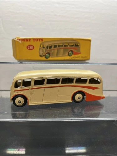 New ListingVintage Dinky Toys Boxed No. 281 Luxury Coach Box  Excellent Condition R3