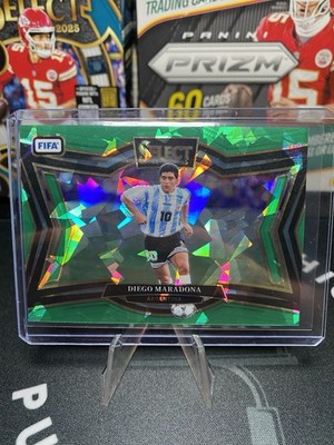 2024-25 Select Green Ice Diego Maradona field level #248