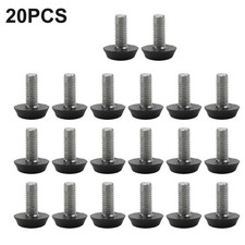 Base filetée nivellement pieds pour tables mobilier de restaurant réglable