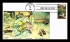 US COVER ALASKA HIGHWAY 50TH ANNIVERSARY FIRST DAY ISSUE S&T CACHETS