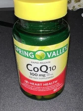 Spring Valley Rapid-Release  Dietary Supplement, 100 mg, 60 Ct Exp:06/26!