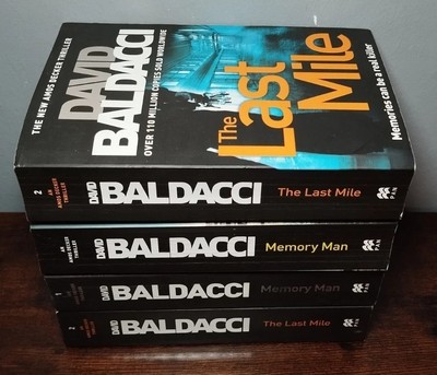 David Baldacci Amos Decker Serie X4 Bücher Sammlung Taschenbuch