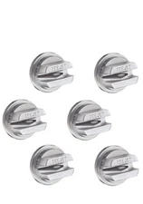 Pack of 6 - TeeJet SS Off-Center Flat Fan Spray Tip Rated 0.20 GPM @ 40 PSI